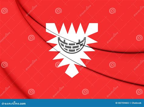 Flag of Kiel, Germany. stock illustration. Illustration of full - 80759465