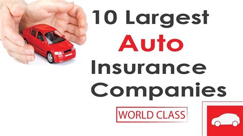 Top 10 Largest Most Popular Auto Insurance Companies In The U S A