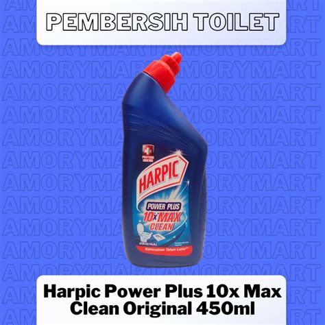 Jual Harpic Pembersih Toilet Power Plus Original 450ml Shopee Indonesia