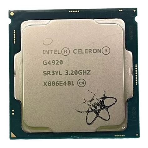 Procesador Intel Celeron G4920 Bx80684g4920 32ghz 2 Nucle Meses