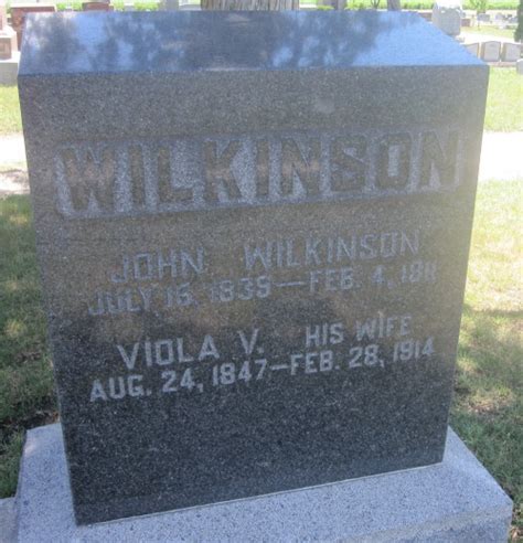 John Wilkinson 1839 1911 Find A Grave Memorial