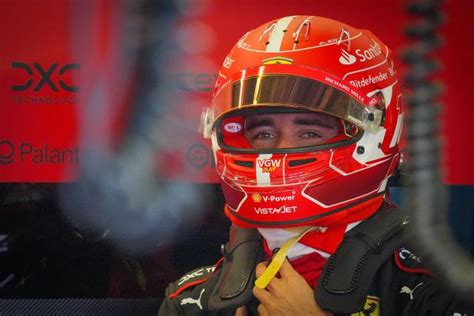 Charles Leclerc après sa pole position au GP du Mexique Je ne m y