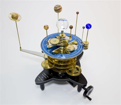 A Beautiful Handcrafted Orrery, A Mechanical Model of the Solar System