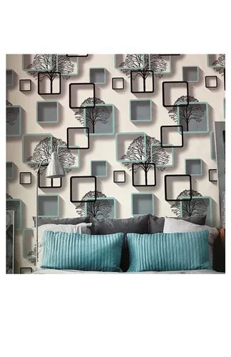 Royal Pattern 3D Printed PVC Wallpaper For Wall Decoration At Rs 80 Sq