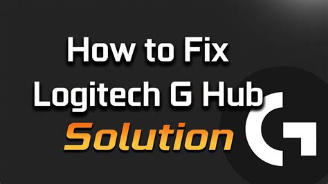 Logitech G Hub Not Opening Fix Fix Logitech G Hub Stuck On Loading