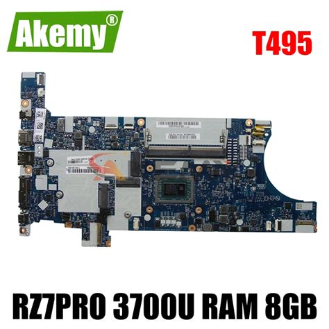 Akemy For Lenovo ThinkPad T495 Notebook Motherboard FA495 NM C131 CPU