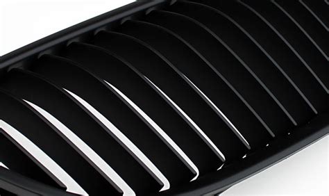 2x Grilles De Calandre Noir Mat BMW E92 E93 LCI 10