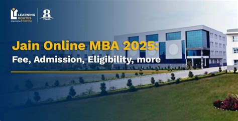 Jain Online Mba 2025 Fee Admission Eligibility More
