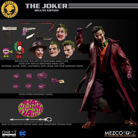 Mezco Exclusive One 12 Collective The Joker Deluxe Edition The Toyark