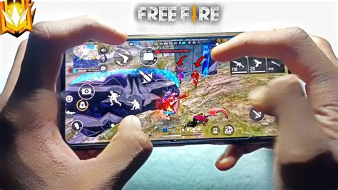 Redmi Note 12 Pro Free Fire Tast 4 Fingar Gameplay Solo VS Squad Full