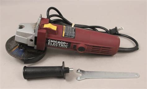 Sold Price: Chicago Electric Power Tools Angle Grinder - October 5 ...