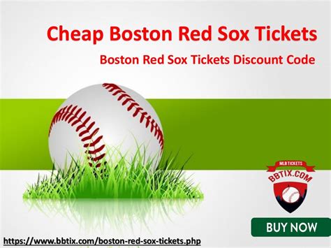 Boston Red Sox Tickets | Boston Red Sox Tickets Promo Code - Bbtix