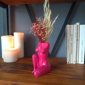 Woman Body Vase Female Torso D Printed Naked Body Flower Pot Ornaments