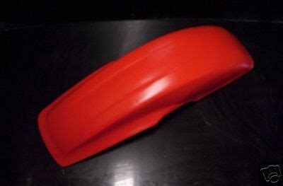 DC Plastics Rear Fenders 1985 1986 Maico M Star Rear Fender Red