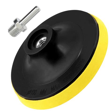 Inch Mm Hook And Loop Buffing Pad For Sanding Discs Rotary