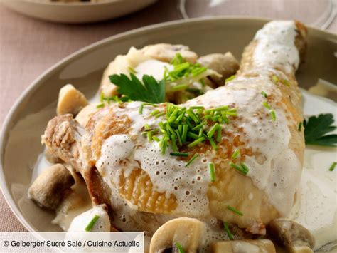 Cuisse De Poulet à La Crème Facile Découvrez Les Recettes De Cuisine