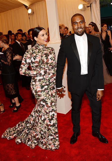 Kim Kardashian And Kanye West At The Met Gala Kanye S