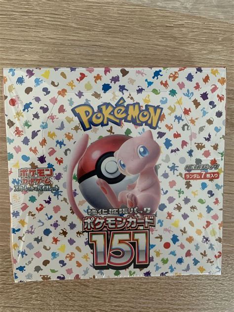 特売特典付 ポケモンカードゲーム 強化拡張パック 151 シュリンク付き 1box Blogknakjp