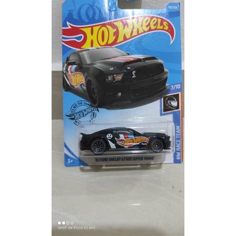 Original Hot Wheels Ford Shelby Gt Super Snake Shopee Malaysia