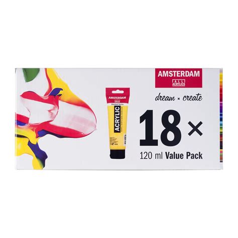 Amsterdam Standard Series Acrylic Paint Value Package X Ml