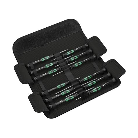 Wera 073675 12 Piece Kraftform Micro Precision Screwdriver Set Dvs