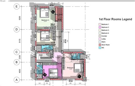 Revit Room Creation Annotation A Complete Guide With Color Floor Rooms