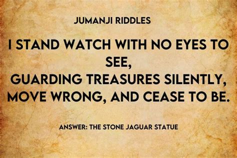 25+ Best Jumanji Riddles (Quick Thinking)