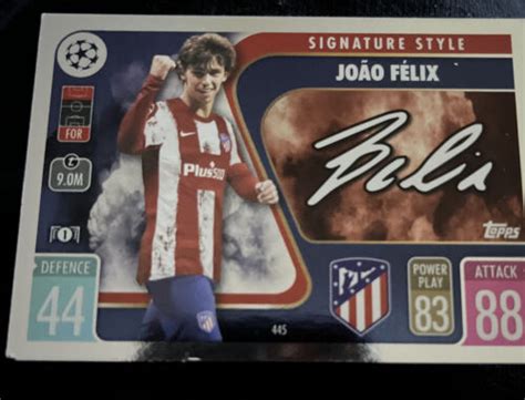 Topps Match Attax Uefa Champions League Joao Felix