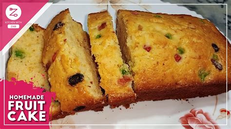 Homemade Fruit Cake Recipe Tutti Frutti Cake Recipe Pound Cake