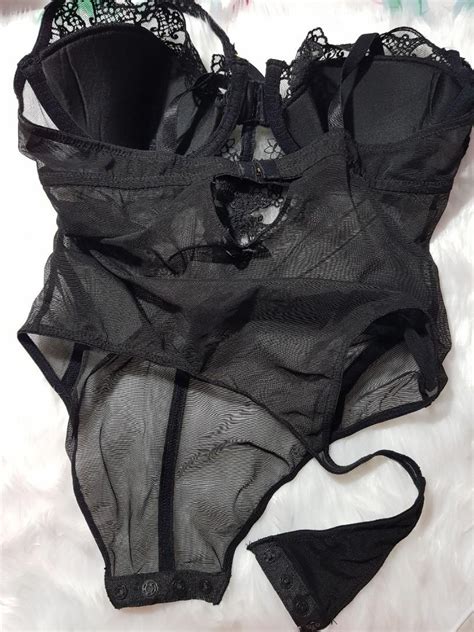 Sexy Mesh Bodysuit Lingerie Women S Fashion Swimwear Bikinis Swimsuits On Carousell
