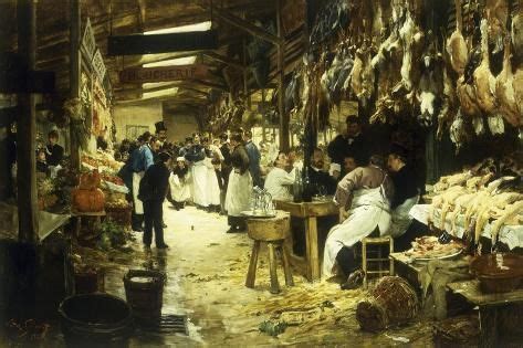 The Marketplace 1885 Giclee Print Victor Gabriel Gilbert Art