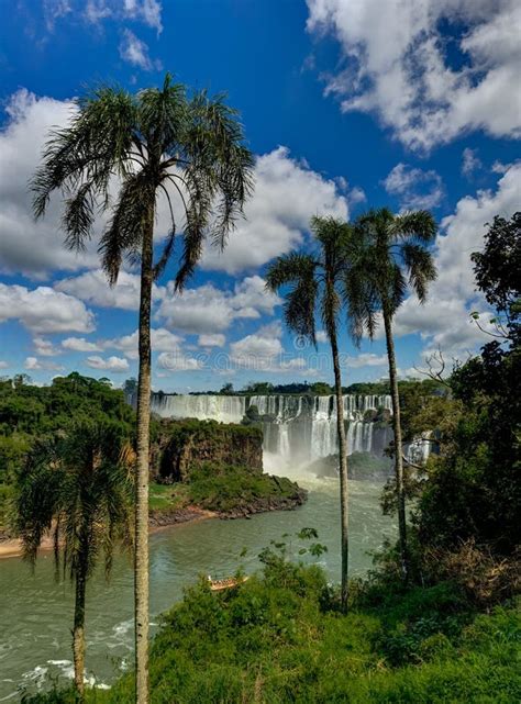 Iguazu Waterfalls Jungle Argentina Brazil Stock Photo Image Of Famous