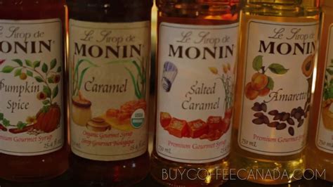 Monin Organic Caramel Syrup Latte From Buy Coffee Canada Youtube