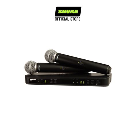 Shure BLX288 SM58 Wireless Dual Vocal System With Two SM58 Lazada