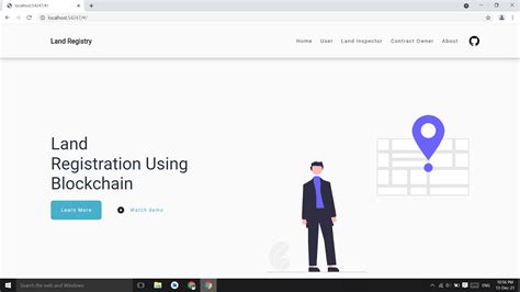 Land Registration Using Blockchain Devfolio