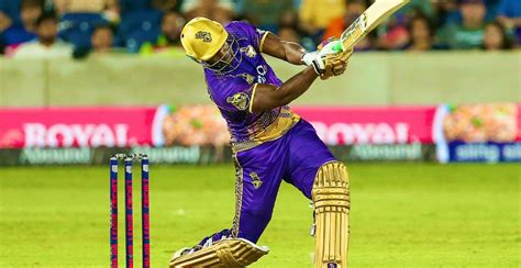 LAKR S Andre Russell Smacks A Monstrous 108 M Six Vs SFU In MLC 2023