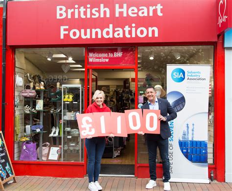 Sia Members Raise £1110 For British Heart Foundation Solvent