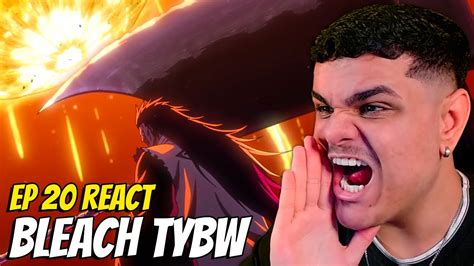 SHIKAI DO ZARAKI KENPACHI VS GREMMY BLEACH TYBW Episódio 20 REACT