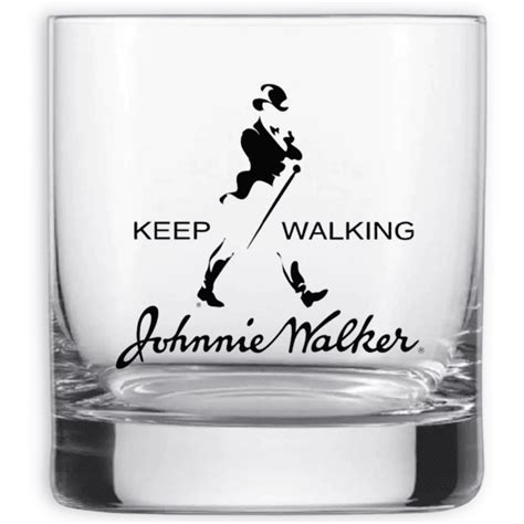 Johnnie Walker Whisky Vaso De Vidrio Ml Caja X U Borrachines