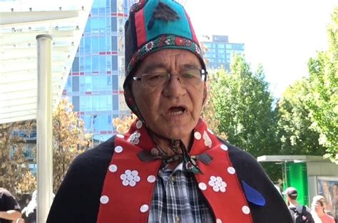 Wetsuweten Hereditary Chiefs Rally In Vancouver Against The Coastal