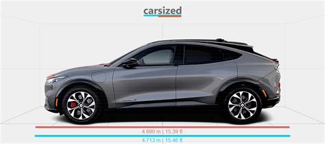 Dimensions Ford Mustang Mach E Present Vs Toyota Bz X Present