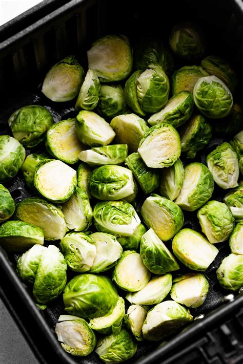 Air Fryer Brussel Sprouts With Parmesan Diethood