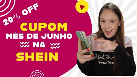 CUPOM DE DESCONTO DA SHEIN JUNHO DE 2023 5 Cupons Diferentes 20