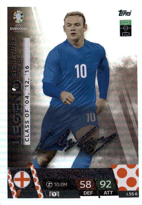 Topps Match Attax Uefa Euro Legend Signature Style Aus Allen