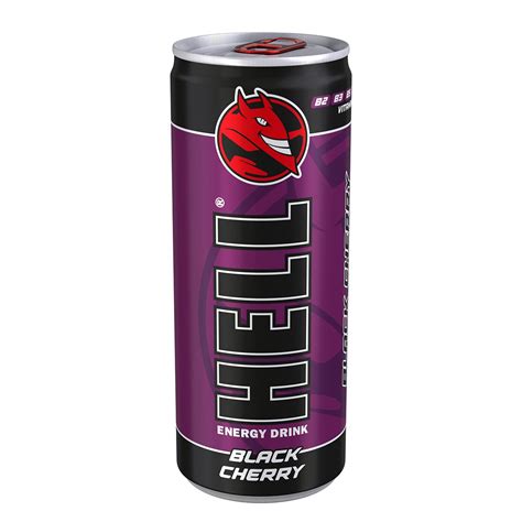 Energizant Hell Drink Black Cherry 250ml Bax 24 Buc Dorsan