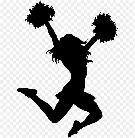 Cheerleading Cutout Png Clipart Images Toppng