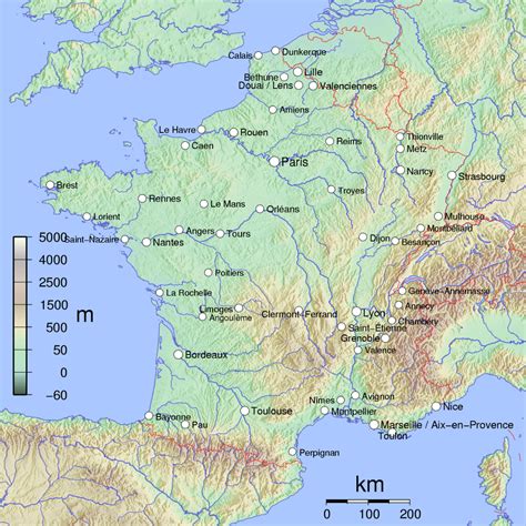 Villes De France Carte Voyage Carte Plan