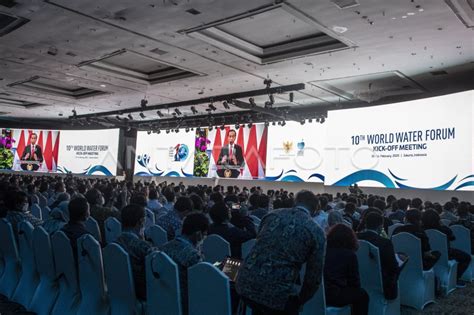 KICK OFF MEETING WORLD WATER FORUM KE 10 ANTARA Foto