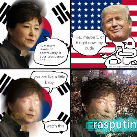 I Made A Meme South Korean Political Scandal Choi Soon Sil