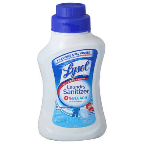 Save on Lysol Laundry Sanitizer Additive Crisp Linen Scented Order ...